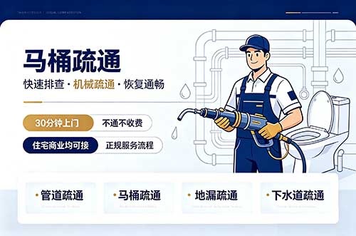 本溪马桶疏通