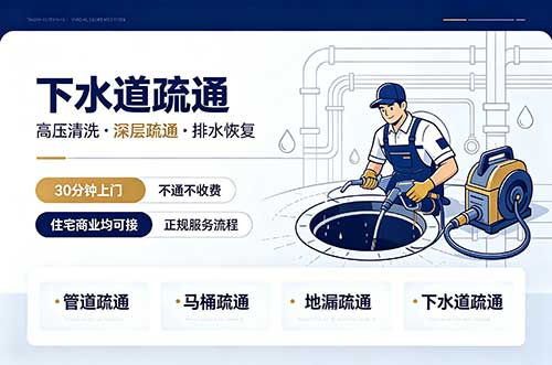 本溪下水道疏通